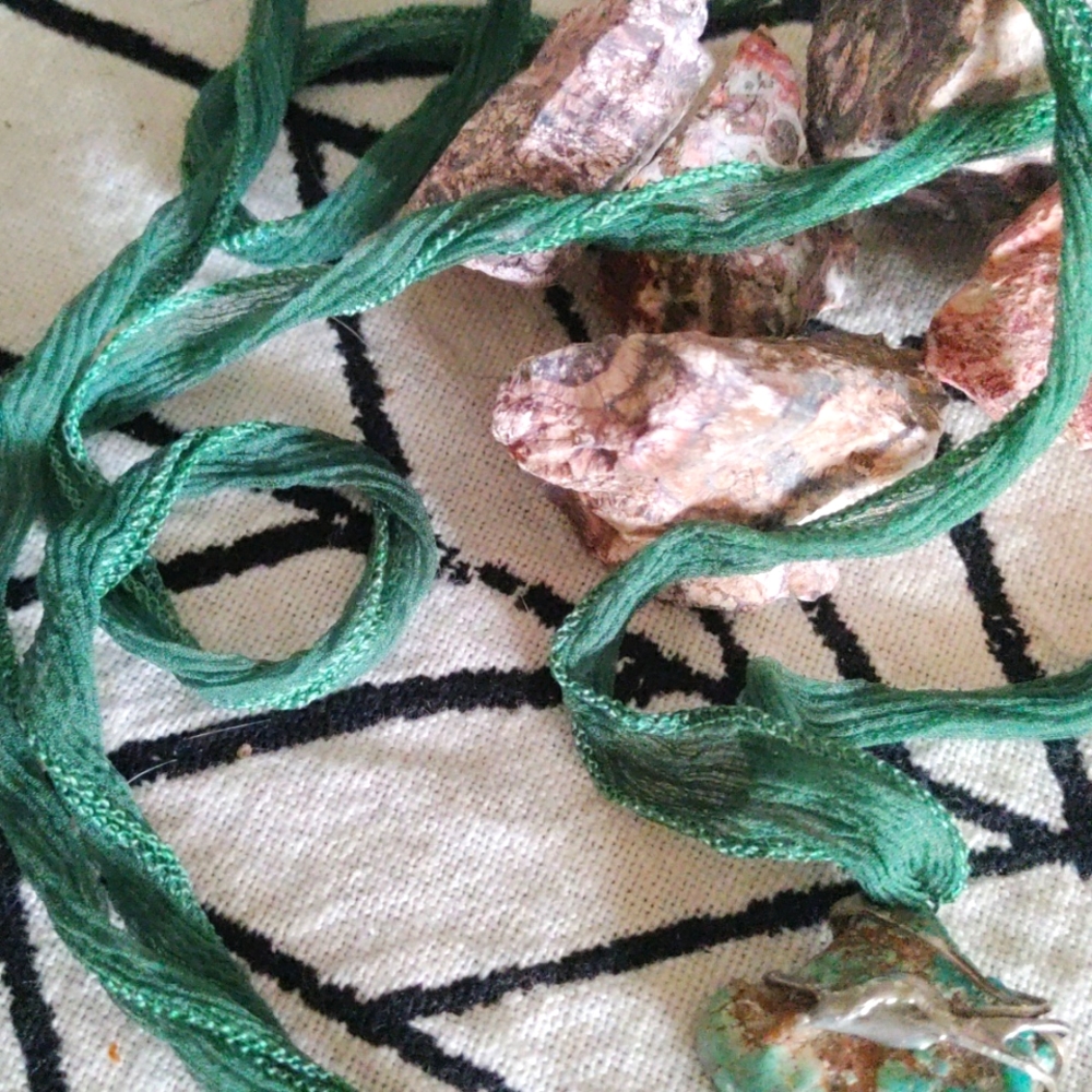 Handmade Turquoise Necklace - Picture 3 of 3
